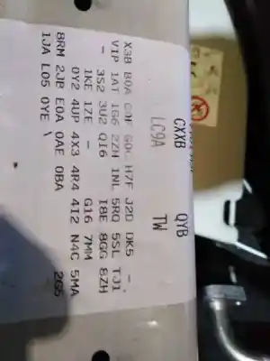 Veículo de Sucata volkswagen golf vii variant (bv5) 1.6 tdi do ano 2016 alimentado cxxb