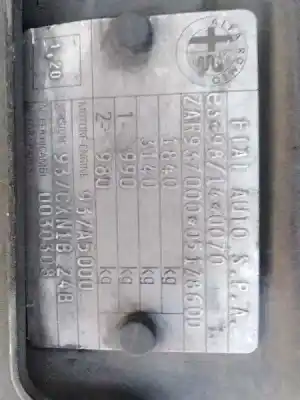 Scrapping Vehicle alfa romeo gt (937_) 1.9 jtd (937cxn1b) of the year 2005 powered 937a5000