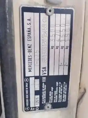 Verschrottungsfahrzeug mercedes-benz mb furgón (w631) d (631.332, 631.342) des jahres 1988 angetrieben 616963