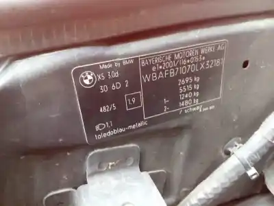 Veículo de Sucata bmw x5 (e53) 3.0d do ano 2005 alimentado 306d2