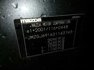 Veículo de Sucata mazda 6 lim. (gh) (.2012->) style do ano 2013 alimentado sh