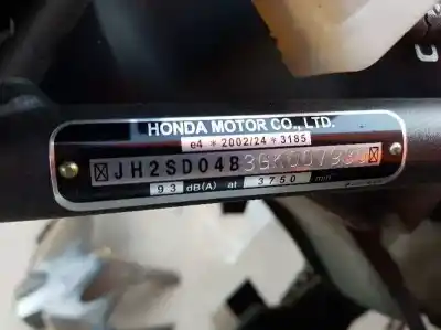 Sloopvoertuig honda africa twin africa twin van het jaar 2016 aangedreven sd04e