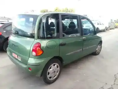 Здавання транспортного засобу fiat multipla (186) jtd 105 elx року 1999 потужний 182b4000