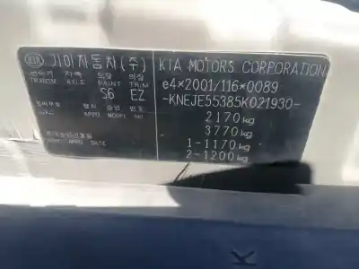 Veículo de Sucata kia sportage 2.7 cat do ano 2004 alimentado g6ba