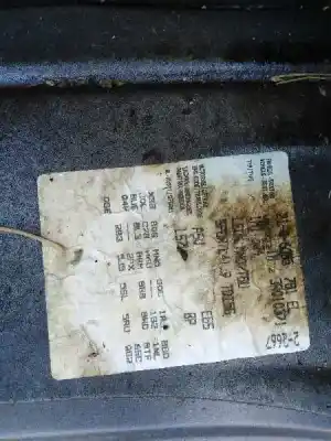 Scrapping Vehicle seat leon (1m1) 1.9 tdi of the year 2002 powered asv