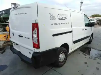 Утилизация автомобиля fiat scudo combi (272) 2.0 jtdm года 2008 питание rhk