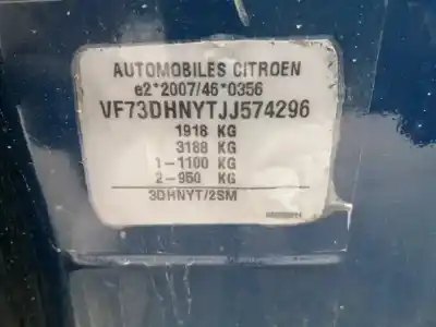 Утилизация автомобиля citroen c4 picasso ii 1.2 thp 130 года 2018 питание hn02