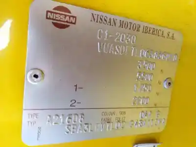 Vehicul casat nissan cabstar 01.04 -> 3.0 diesel al anului 2006 alimentat bd30d