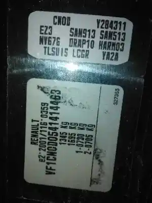 Vehicul casat renault twingo ii (cn0_) 1.2 (cn0d) al anului 2009 alimentat d7f800