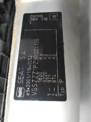 Veicolo di demolizione seat leon (1p1) 1.9 tdi dell'anno 2009 alimentato bls