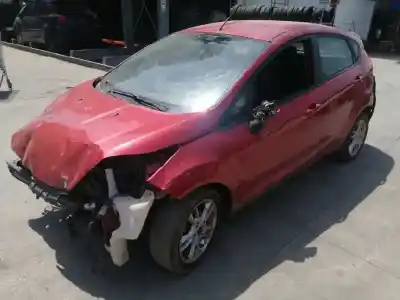 Veículo de Sucata ford fiesta vi (cb1, ccn) 1.25 do ano 2016 alimentado snja