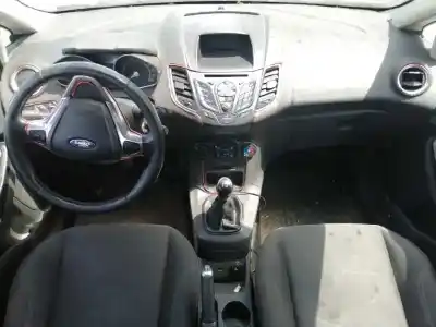 Veículo de Sucata ford fiesta vi (cb1, ccn) 1.25 do ano 2016 alimentado snja
