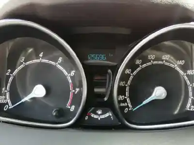 Veículo de Sucata ford fiesta vi (cb1, ccn) 1.25 do ano 2016 alimentado snja