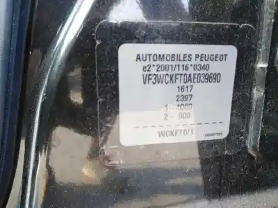 Здавання транспортного засобу peugeot 207/207+ (wa_, wc_) 1.4 року 2010 потужний kf01