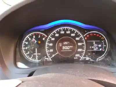 Veículo de Sucata nissan note (e12) 1.2 do ano 2016 alimentado hr12