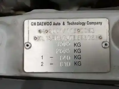 Veículo de Sucata chevrolet kalos 1.4 sr do ano 2006 alimentado f14d3