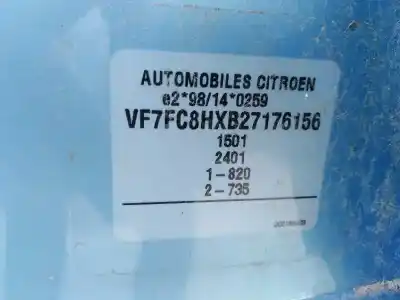 Veículo de Sucata citroen c3 1.4 hdi (68 cv) 1.4 hdi do ano 2002 alimentado 8hx