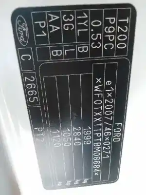 Здавання транспортного засобу ford transit connect (tc7) 1.8 tdci cat року 2012 потужний p9pc