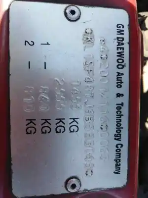 Veículo de Sucata chevrolet kalos 1.2 s (d/a) do ano 2005 alimentado b12s1