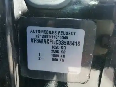 Утилизация автомобиля peugeot 207 1.4 16v cat (kfu / et3j4) года 2006 питание kfu
