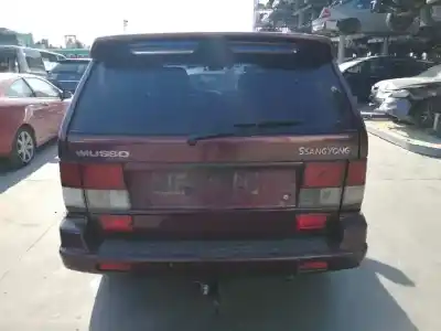 Scrapping Vehicle ssangyong musso (fj) 2.9 td of the year 1998 powered 662920 Scrapping Vehicle ssangyong musso (fj) 2.9 td of the year 1998 powered 662920