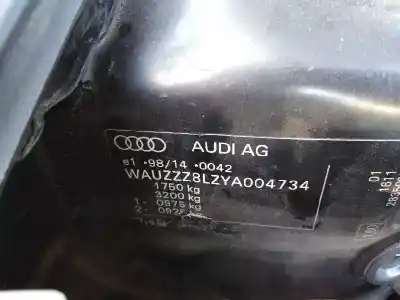 Утилизация автомобиля audi a3 (8l) 1.9 tdi года 2003 питание ahf