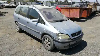 Scrapping Vehicle OPEL ZAFIRA A 2.0 DI 16V of the year 2000 powered X20DTL