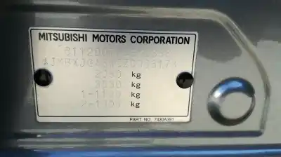 Утилизация автомобиля mitsubishi asx (ga0w) 1.8 di-d cat года 2012 питание 4n13