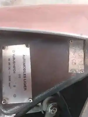 Veicolo di demolizione ligier ambra gls dell'anno 1999 alimentato ldw502m3