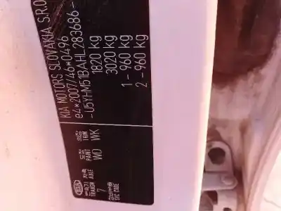 Veículo de Sucata kia cee´d (jd) 1.4 cvvt do ano 2017 alimentado g4lc