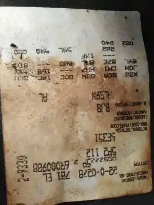 Vehicul casat seat toledo (5p2) 1.9 tdi al anului 2005 alimentat bjb