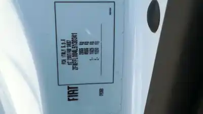 Veículo de Sucata fiat talento kasten (296) 2.0 mjet do ano 2020 alimentado m9r710