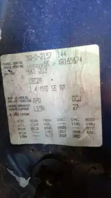 Veículo de Sucata seat ibiza (6k) 1.4 do ano 1998 alimentado apq