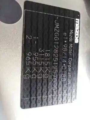 Scrapping Vehicle mazda 6 sedán (gg) 1.8 of the year 2005 powered l8