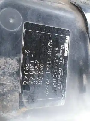 Veículo de Sucata mazda 6 hatchback (gg) 2.0 di (gg14) do ano 2003 alimentado rf