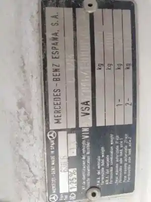 Sloopvoertuig mercedes-benz vito (w638) combi 2.3 diesel van het jaar 1996 aangedreven 601942