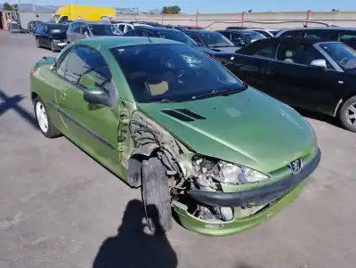 Scrapping Vehicle PEUGEOT 206 BERLINA 1.6 16V CAT of the year 2002 powered NFU