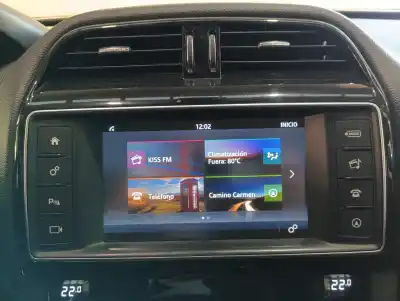 Veículo de Sucata jaguar f-pace (x761) 2.0 td4 awd do ano 2018 alimentado 204dtd