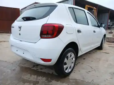 Veículo de Sucata dacia sandero ii 1.0 sce 75 (b8jc, b8jd) do ano 2019 alimentado b4d400