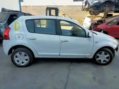 Scrapping Vehicle DACIA SANDERO Ambiance of the year 2011 powered K9K792