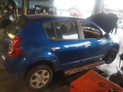 Scrapping Vehicle dacia sandero ambiance of the year 2009 powered k7j710