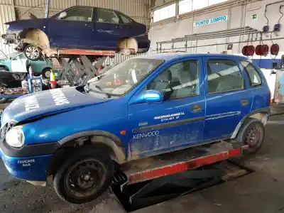 Scrapping Vehicle opel corsa b city of the year 2000 powered x17d