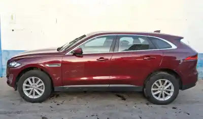 Veicolo di demolizione jaguar f-pace chequered flag awd dell'anno 2017 alimentato 204dtd