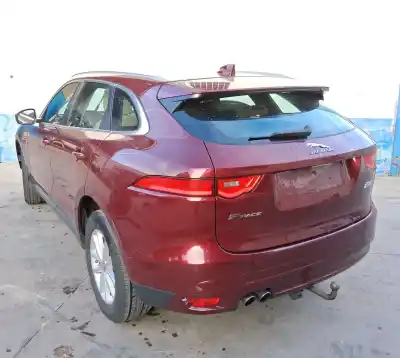 Veicolo di demolizione jaguar f-pace chequered flag awd dell'anno 2017 alimentato 204dtd