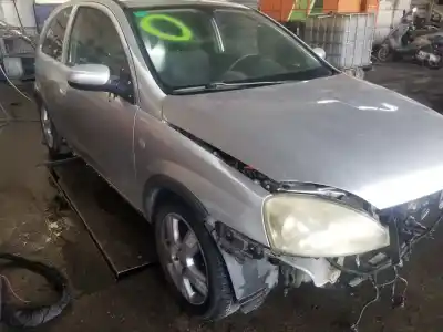 Scrapping Vehicle opel corsa c blue line of the year 2005 powered y13dt
