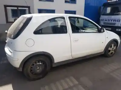 Scrapping Vehicle opel corsa c blue line of the year 2004 powered z12xe