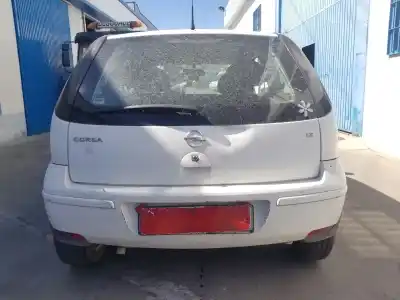 Scrapping Vehicle opel corsa c blue line of the year 2004 powered z12xe