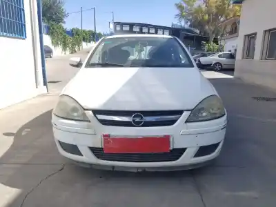 Scrapping Vehicle opel corsa c blue line of the year 2004 powered z12xe