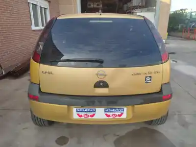 Veicolo di demolizione opel corsa c (x01) 1.7 dti (f08 f68) dell'anno 2002 alimentato y17dt