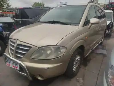 Утилизация автомобиля SSANGYONG RODIUS 2.7 Turbodiesel CAT года 2006 питание D27DT
